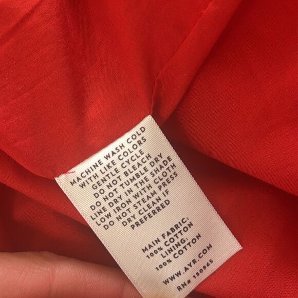 AYR The Solstice Dress in red XS - Picture 5 of 5
